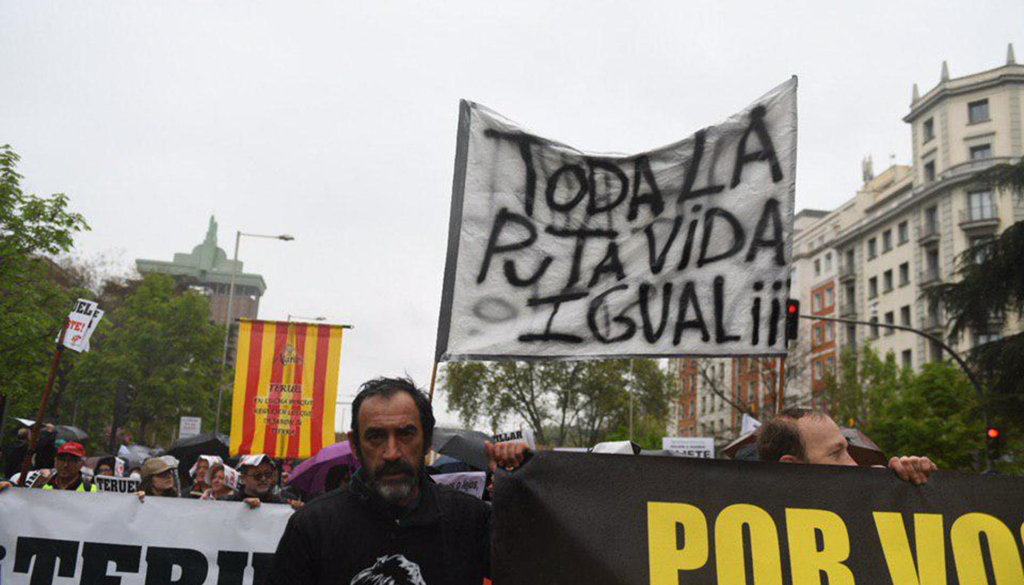 España vaciada Teruel Existe Puta Vida